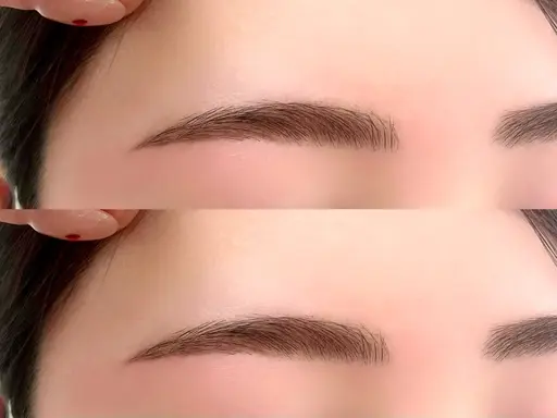 当日予約限定⭐️アイブロウwax✨(間引き、カット、メイク込み)