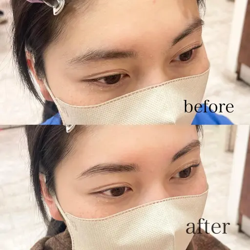 メンズ限定👦🏻💙𓊆ㅤ眉毛デザイン𓊇眉パーマ&眉ワックス