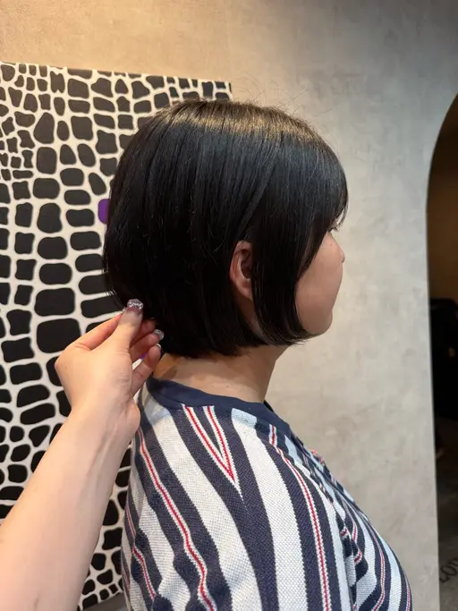 しっかりまとまる似合わせカット🪞【ショート☘️】𝗔𝘂𝗷𝘂𝗮シャンプートリートメント込✨️5cm以上カット必須