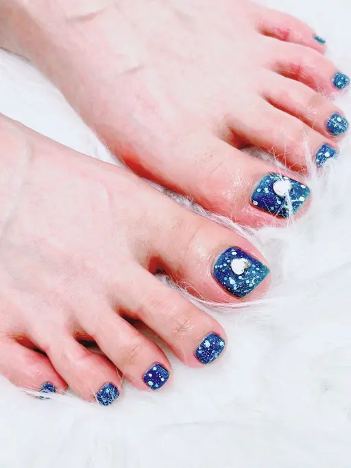 当日限定！素足美人🦶✨フットジェルネイル