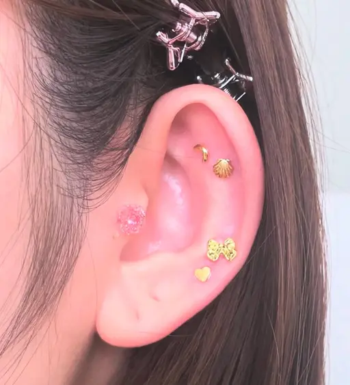 🫧💎🦋耳ツボジュエリー10粒🦋💎🫧お耳のかわいさアップグレード💖