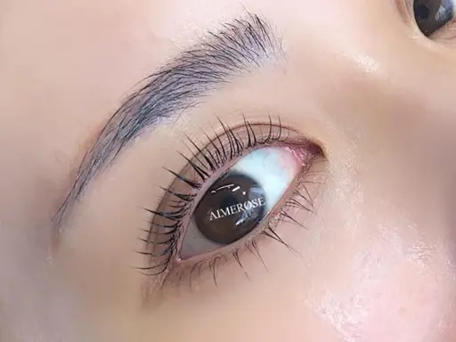 【デザインまつげパーマorパリジェンヌラッシュリフト】+【美眉スタイリングアイブロウ】セット