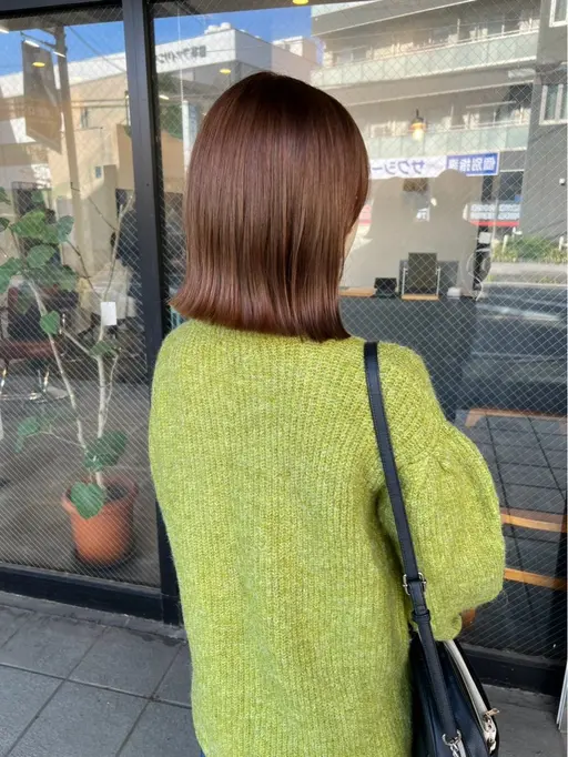 ワンカラー全体染め(イルミナカラーも可)➕lacオリジナルケアトリートメント