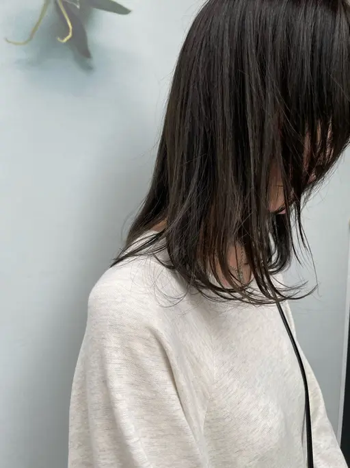 【人気No.1メニュー】やわらか透明感カラー+似合わせカット