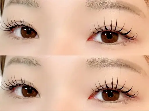 まつげエクステ　60本​〜​80本