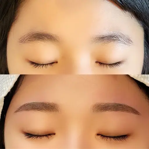 【垢抜け✨骨格デザイン💞】アイブロウワックス+メイク込¥4400→¥3500