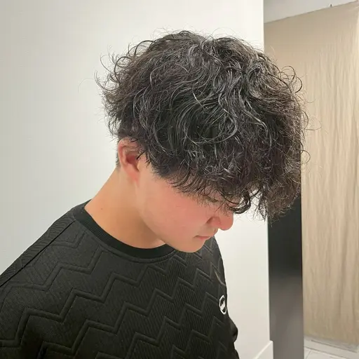 men's parm + treatment🌀 / メンズ限定パーマ