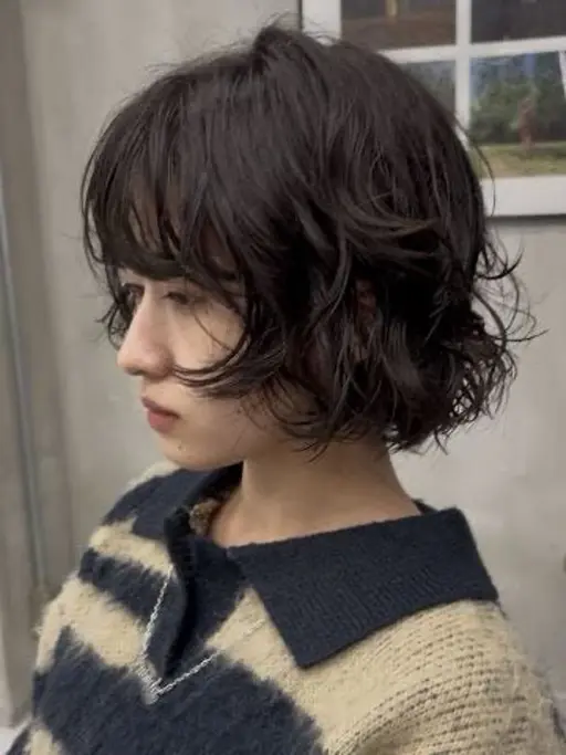 《 パーマモデル 》カット＋ケアパーマ＋プレミアムトリートメント men’sも🉑