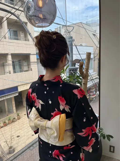 浴衣着付けのみ