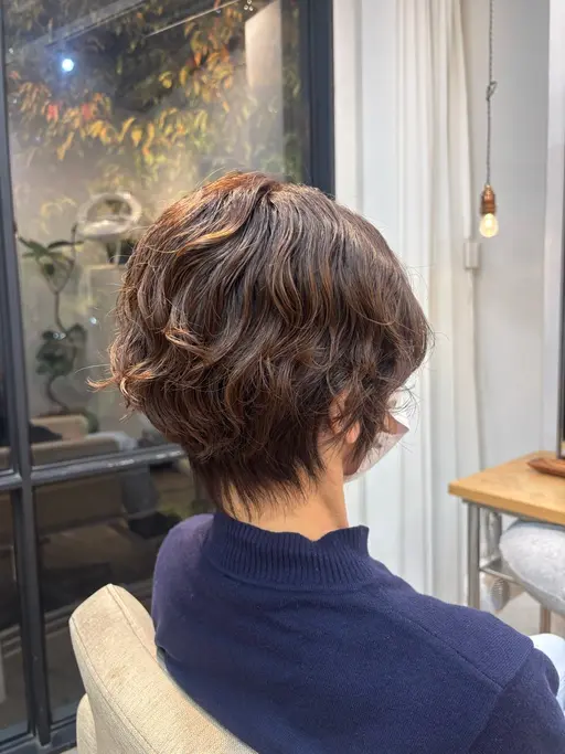 【🌈20時以降のご予約と写真撮影OKな方🌈】レディースカット+パーマ