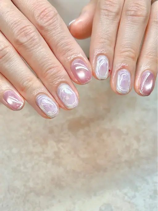 【オフなし】おまかせニュアンスデザイン✧トレンドのニュアンスアート◎アシメデザインは+¥1,000
