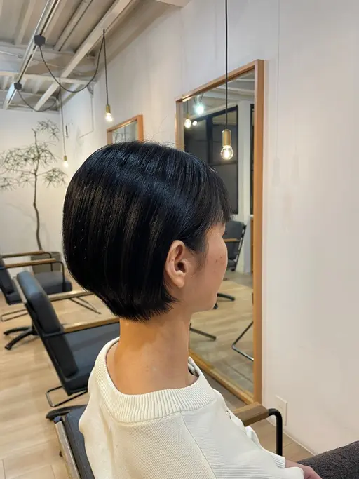 カットモデル　チェックテスト　ショートスタイルのみ　補足説明をお読みください