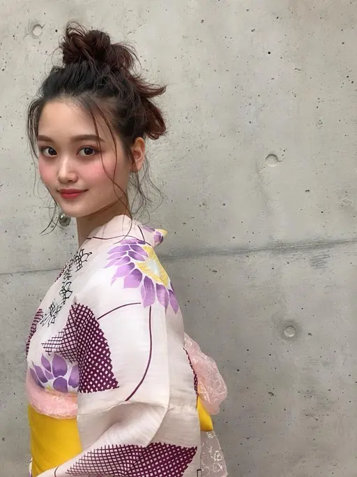 🍧夏限定🍧学生さま🍓浴衣着付け&可愛いヘアセット😍💕