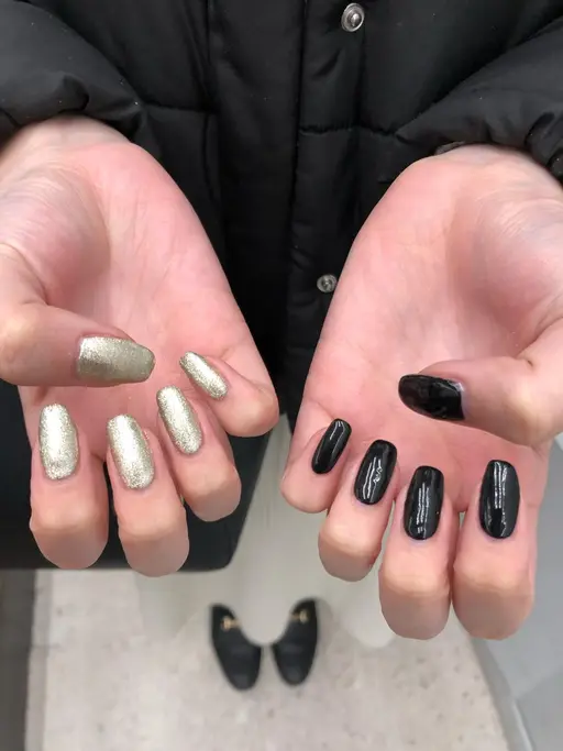 🖤ハンドシンプルコースワンカラーorラメグラ２色まで🖤
