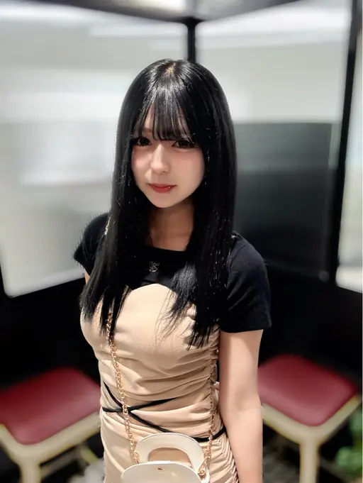【💛🇰🇷ミニモ限定🇰🇷💛】アイドル風カット（くびれヘア、ワンホン）＋フルカラー🇰🇷💛