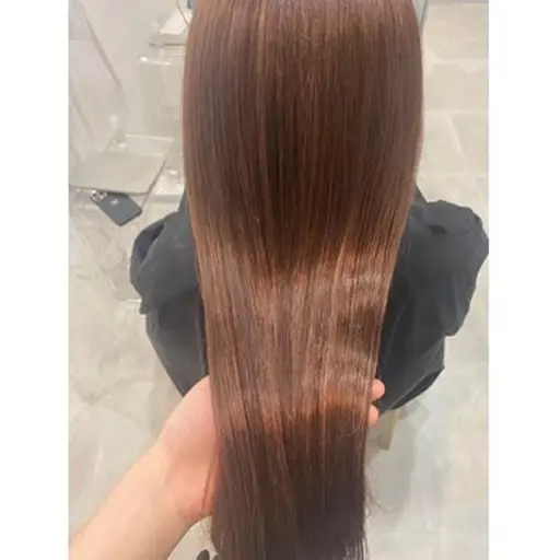 【☆艶、髪質改善☆】縮毛矯正＋髪質改善オージュアトリートメント＋超音波ケアプロ　23000円→12980円