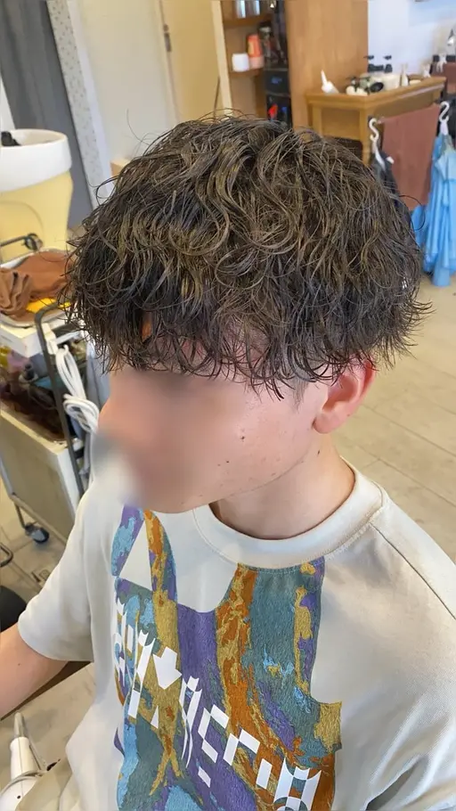メンズカット💇‍♂️ ＋ パーマ🌀