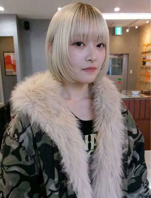 10月限定❣️〈U25限定〉ボブヘアカットモデル🪽‧₊˚ （あご下​〜​鎖骨上）（ウルフカット不可）