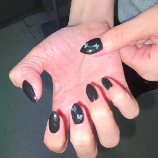 (オフあり)⚠️テストモデル⚠️ワンカラー/ラメ+補強3本