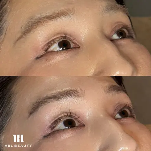 眉毛が濃い・整わない方に◎HBL毛流れ矯正×眉WAX脱毛＋デコルテミニケア付き