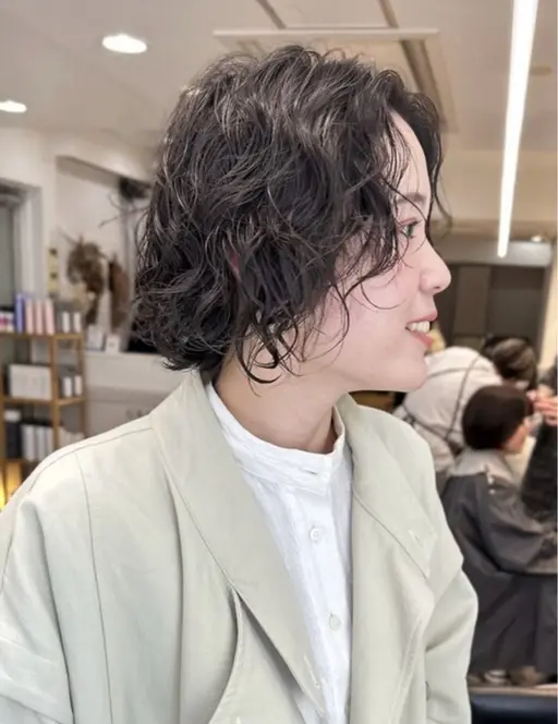 31日限定！　ボブor ショート+パーマ👩‍🦱