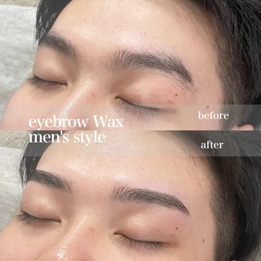 ✨メンズ限定✨美眉アイブロウWAX  間引きでの毛量調整付き◎〔75分〕※再来の方はお電話にてご予約ください