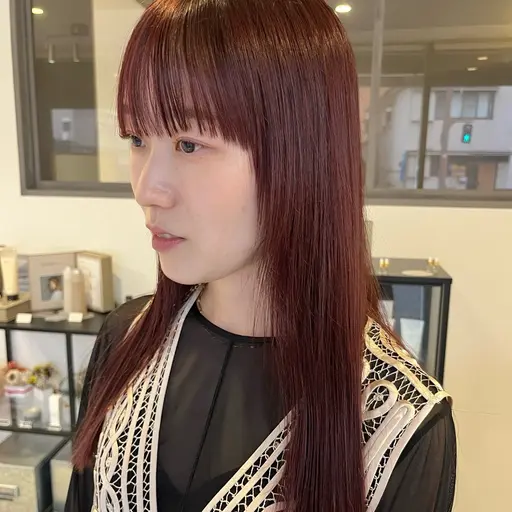 🌈✂️前髪カット+カラー✂️🌈