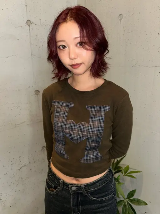 【⠀U25  】透明感one color ＋milbon treatment