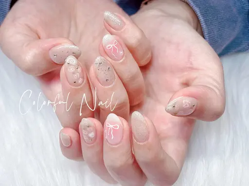 💅手描き持ち込みデザイン120分(ソフトジェルオフあり)⭐️新規ソフトジェルオフ➕500円長さ出しオフ➕1800円❤️