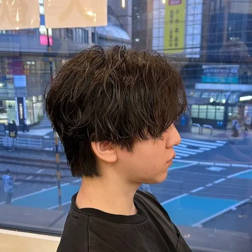 【🪐⃟⃝⃤期間限定🪐⃟⃝⃤】カット➕シャドウパーマ🇰🇷#韓国ヘア#シャドウ#ニュアンス#フェザー