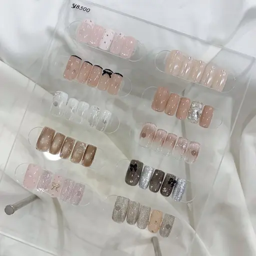 【練習モデル10月限定価格‼️】定額デザイン8500円→3500円💞【初回オフ無料】【パラジェル使用】【現金のみ⚠️】