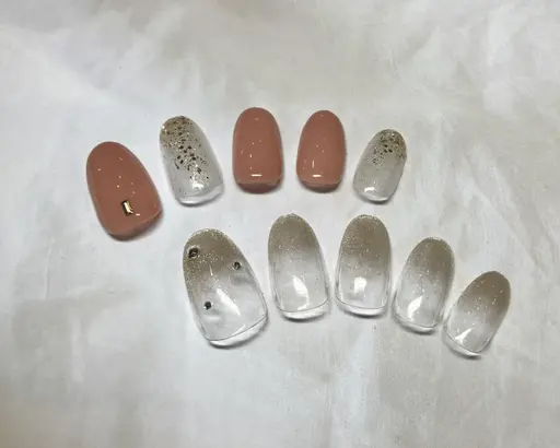 【HINAネイル初めて来店のお客様】ハンドオフあり　スナップフォトのデザイン♡無料♡　お直し不可　（９０分）