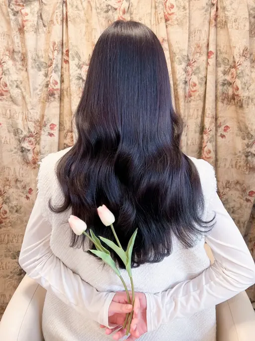 【🌷暖色も寒色もオススメ】本当のケアカラー+MuvTreatment💖髪質改善並みに綺麗になります!