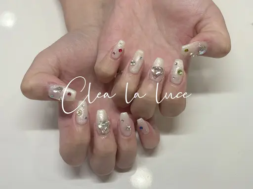 ハンド🍒持ち込みオーダー90分（デザイン４本程度）🍒ソフトジェルオフ込み