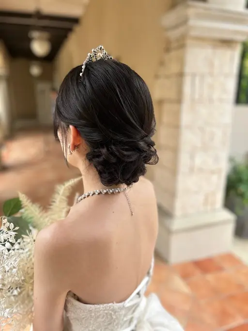 【結婚式やイベント前に】およばれヘアセット🎀✨
