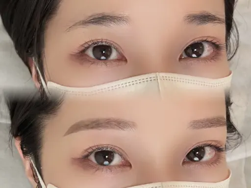 【眉毛】眉毛パーマ+アイブロウWAX+間引き(毛量調整)