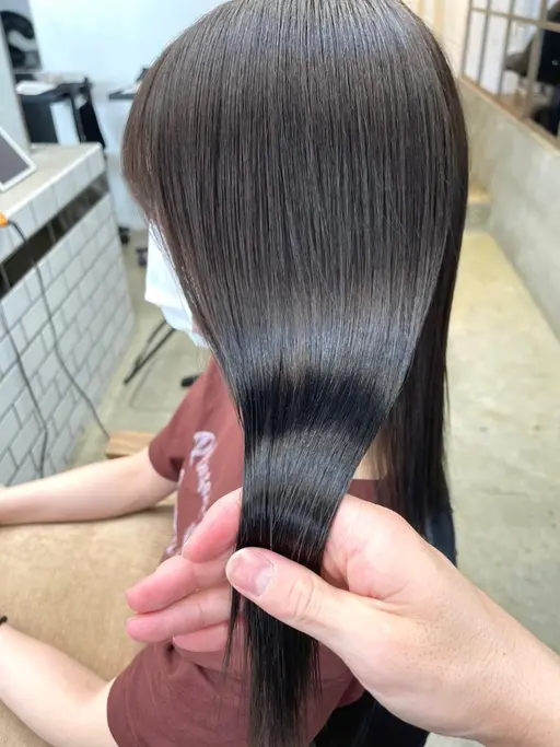 🌟当日限定髪質ケアメニュー🌟🥀ブリーチなしダブルカラー🥀＋選べるトリートメント#韓国#ミニモ学割🫧🎃🕸