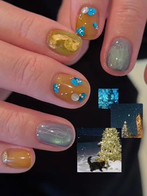 平日限定❣️ご都合合えばラッキー🎄おまかせたっぷりニュアンス💅🏻撮影モデルさん(オフ+1100)