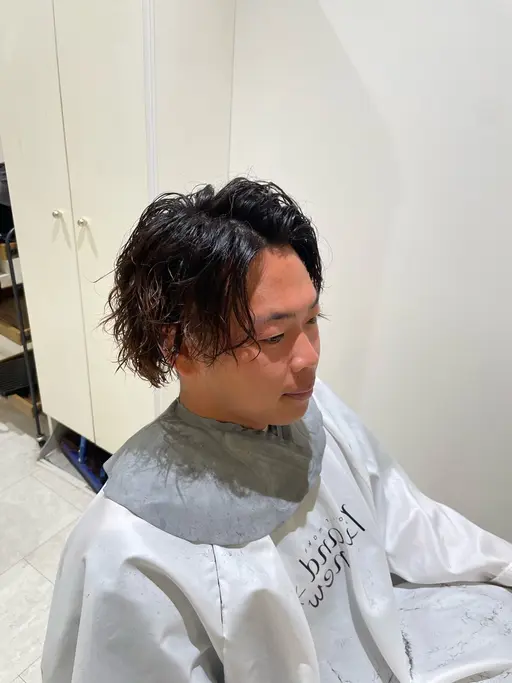メンズカット＋パーマ