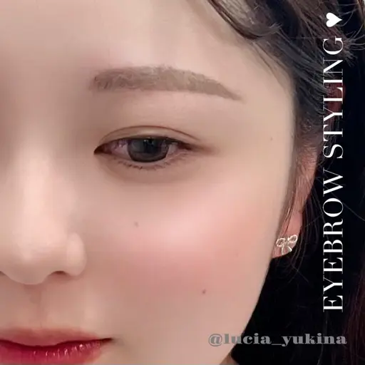【♡：🆘22日のお客様໒꒱】アイブロウモデル 🖤 【担当：平木】