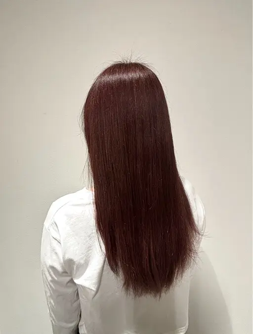 ワンカラー+トリートメント🥀*.