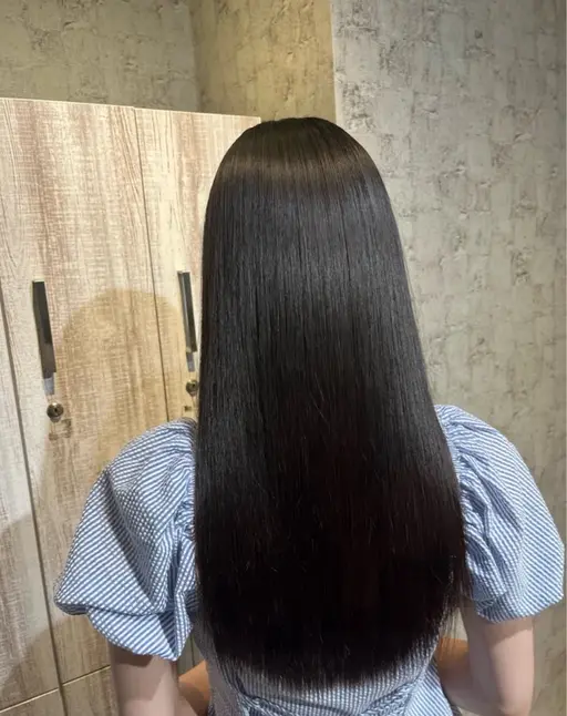 髪質改善ストレート🩵‧⁺ ⊹˚.#縮毛矯正#ダメージレス