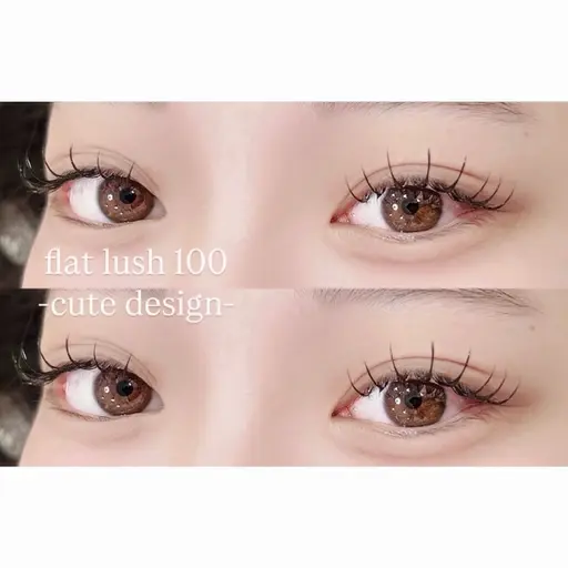 【 U24学生限定🎀 】 flat lash​〜​100本💕💕
