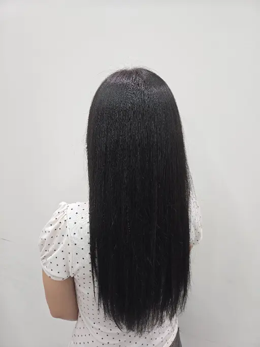 縮毛矯正+トリートメント🎀　ブリーチ毛不可