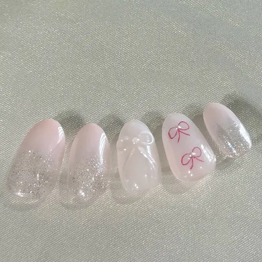 【パラジェル】定額デザイン¥1100→¥2000流行りの色鉛筆ネイル🎀
