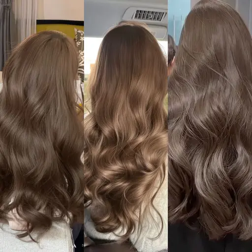 ✨️🌺秋限定クーポン🌺✨ブリーチなしダブルカラー➕ReFaマイクロファインバブル➕髪質改善トリートメント