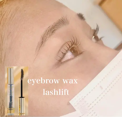 《人気No.①》ラッシュリフト＋アイブロウwax（メイクレクチャー付き🪄）