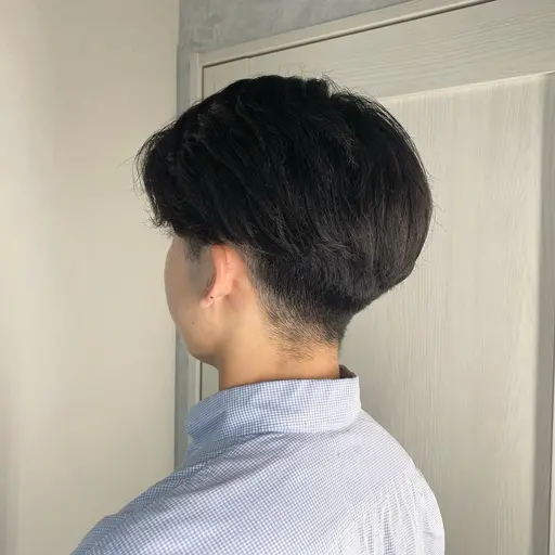 カット+ニュアンスパーマモデル