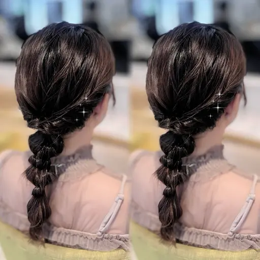 結構式やパーティー等におすすめ✨ お呼ばれヘアセット⟡.·