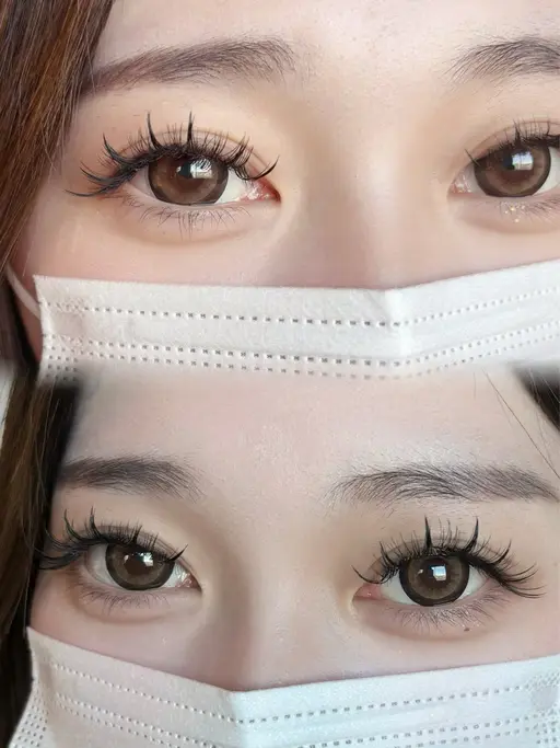 12月限定👀✨韓国ワンホンマツエク¥5,000❤️🔥+¥1,500でLEDに変更🉑